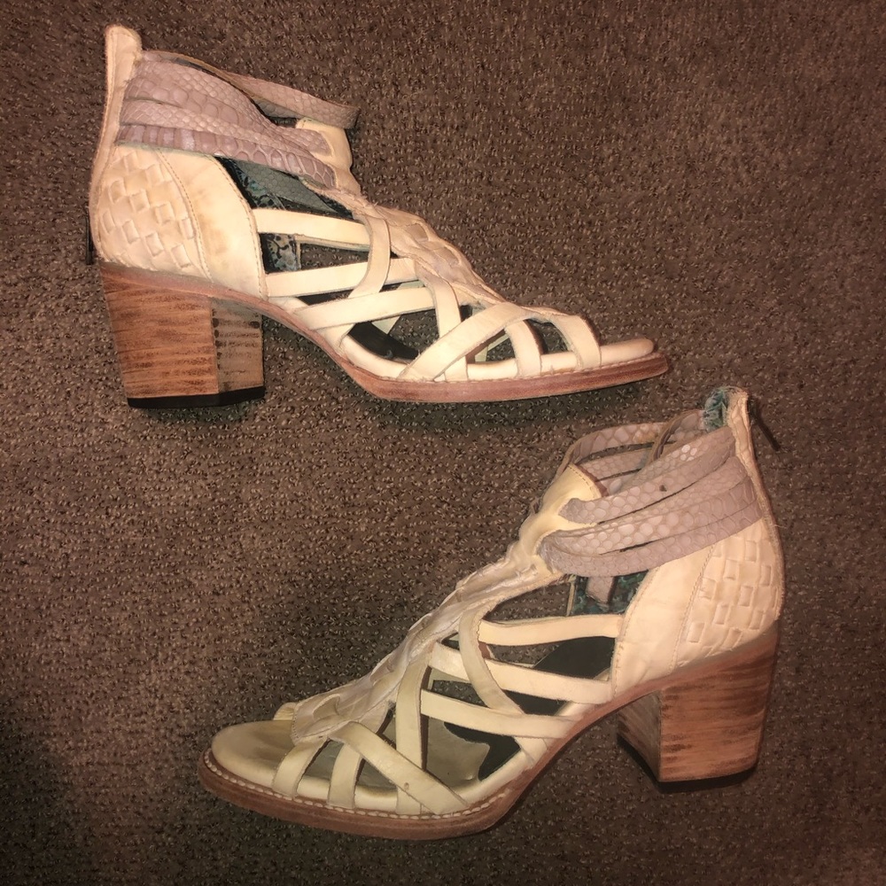 Freebirds, booties, worn a couple times.